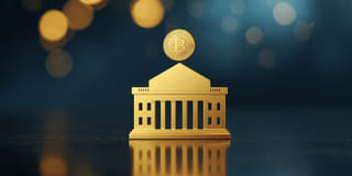 Institutional-focused news graphic covering crypto ETF interest